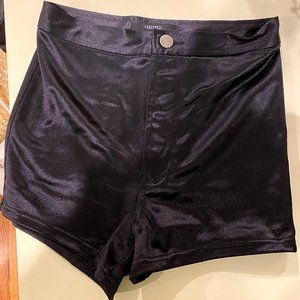 Forever 21 Nylon Black Shorts